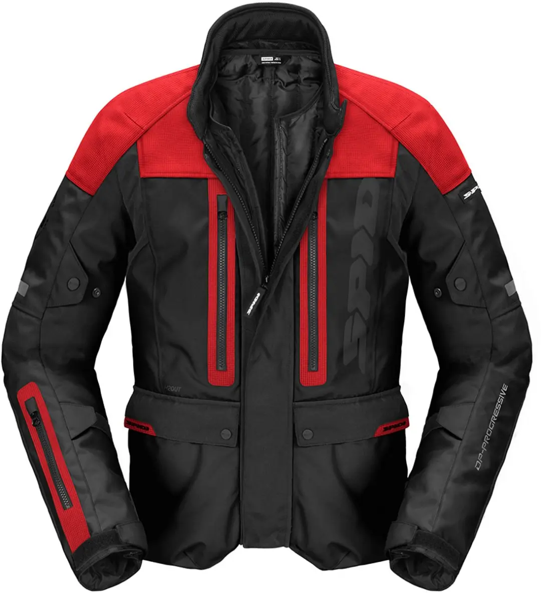 Spidi Traveler 3 Evo Jas Zwart Rood