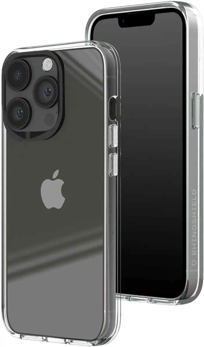 Rhinoshield, Hoesje Geschikt voor iPhone 14 Pro Max Schokbestendig Anti vergeel,