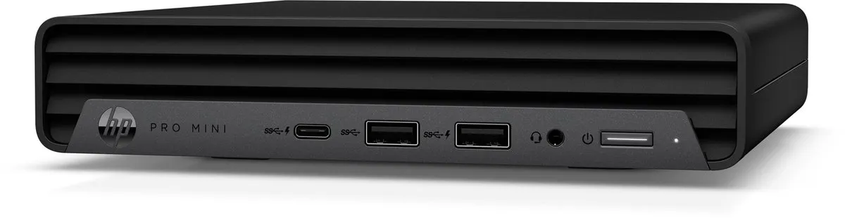 HP Pro Mini 400 G9 6U6H2ES Mini PC - i5-12500T - 16GB DDR4 - 512GB SSD - Zwart