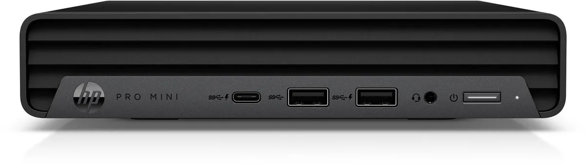 HP Pro Mini 400 G9 6U6H2ES Mini PC - i5-12500T - 16GB DDR4 - 512GB SSD - Zwart
