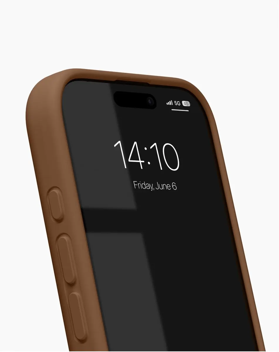 iDeal of Sweden Soft Swirl Silicone Hoes iPhone 17 - Salted Caramel - IDSSCMS-I2561-636 - afbeelding 4 van 5