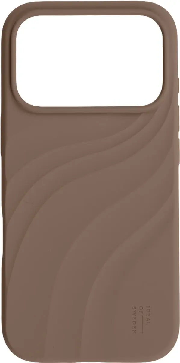 iDeal of Sweden Soft Swirl Silicone Hoes iPhone 17 - Salted Caramel - IDSSCMS-I2561-636 - afbeelding 5 van 5