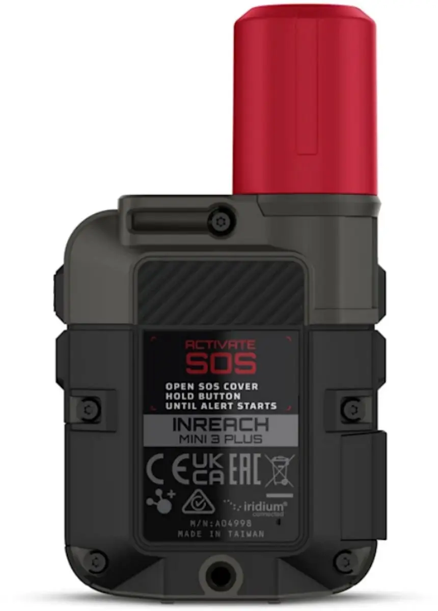 Garmin inReach Mini 3 Plus 010-03887-10 Satellietcommunicator - Zwart/Rood