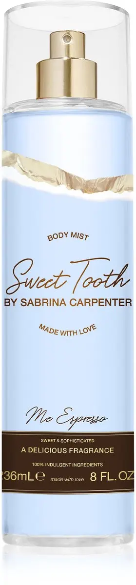 Sabrina Carpenter Sweet Tooth Me Espresso Body Mist 236ml