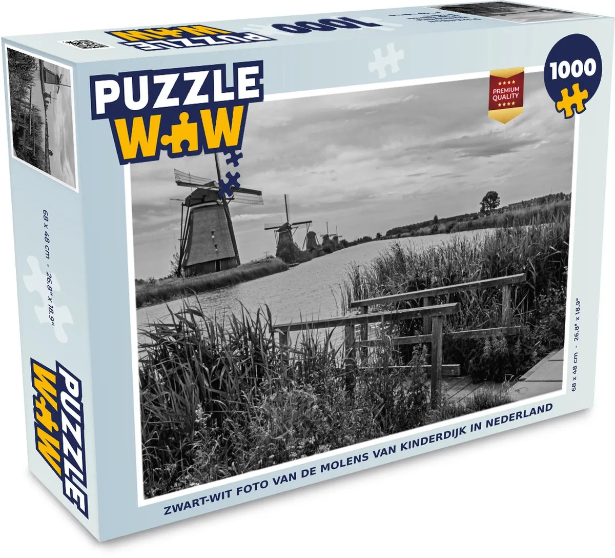 PuzzleWow Legpuzzel 1000 Stuks