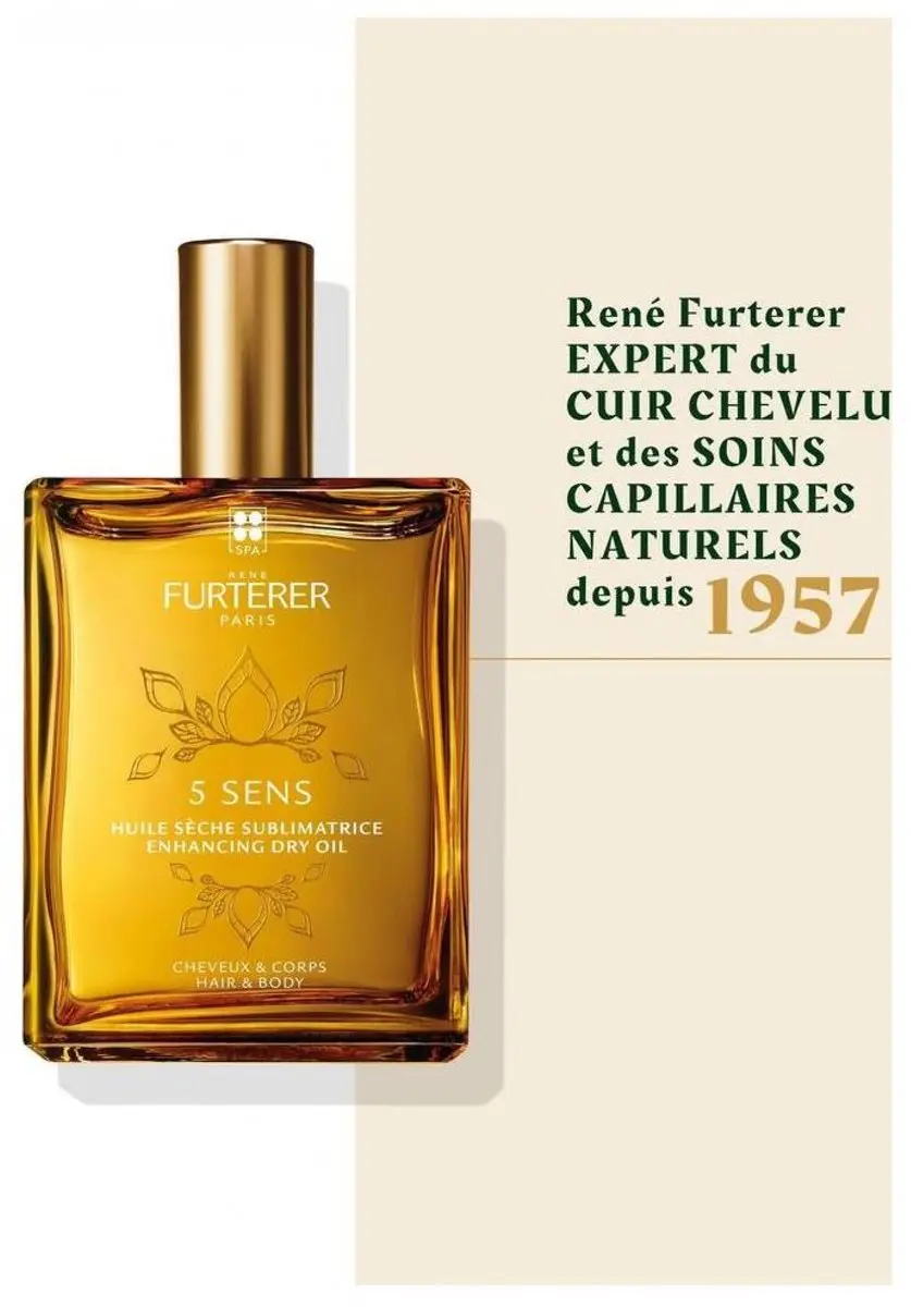 Rene Furterer Sublimerende Droge Olie 5 SENS - 50ml