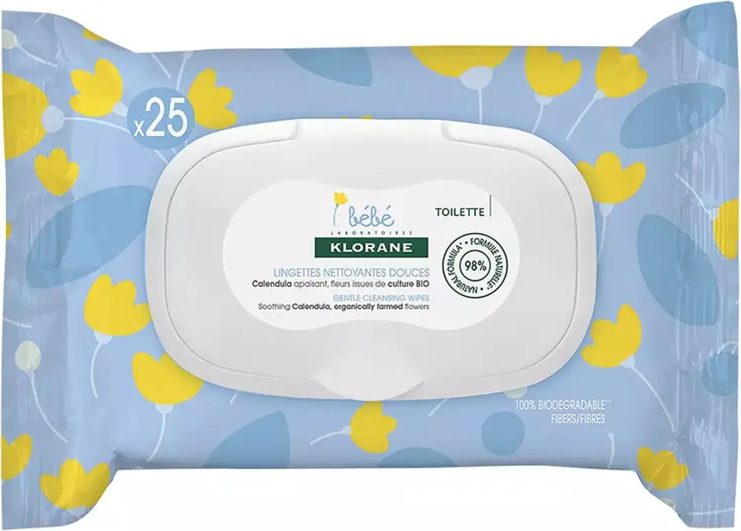 Klorane Soft Cleaning Wipes 25pcs