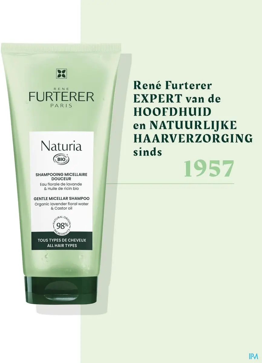Rene Furterer Naturia Organic Micellaire Shampoo 200ml