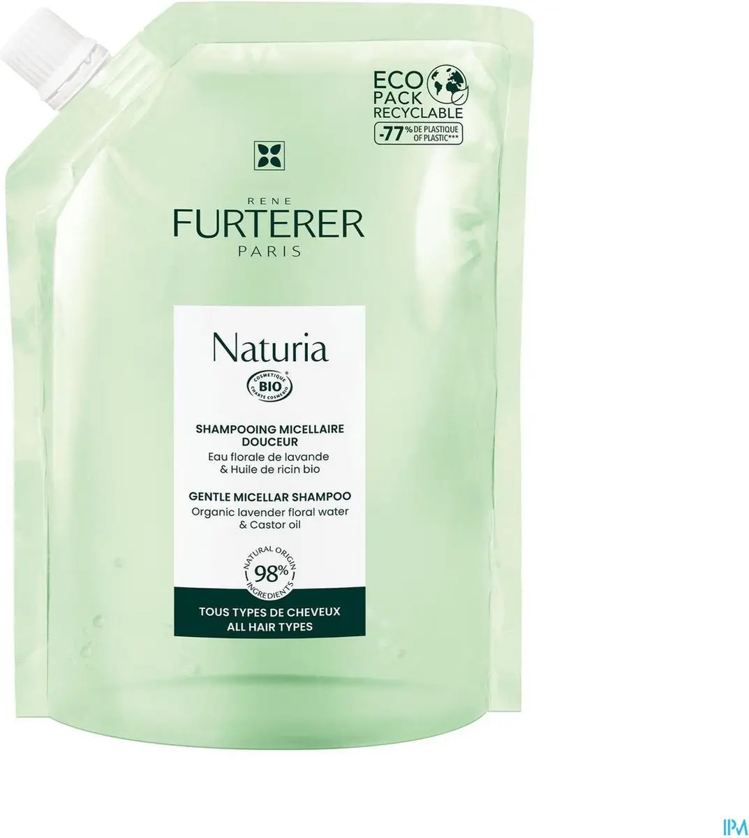 Rene Furterer Naturia Shampoo Navulling 400ml