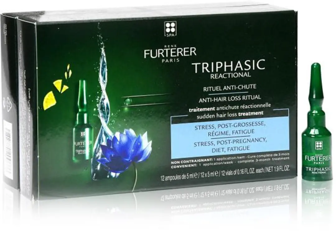 Rene Furterer Triphasic Anti-Hair Loss Treatment 12 Ampullen