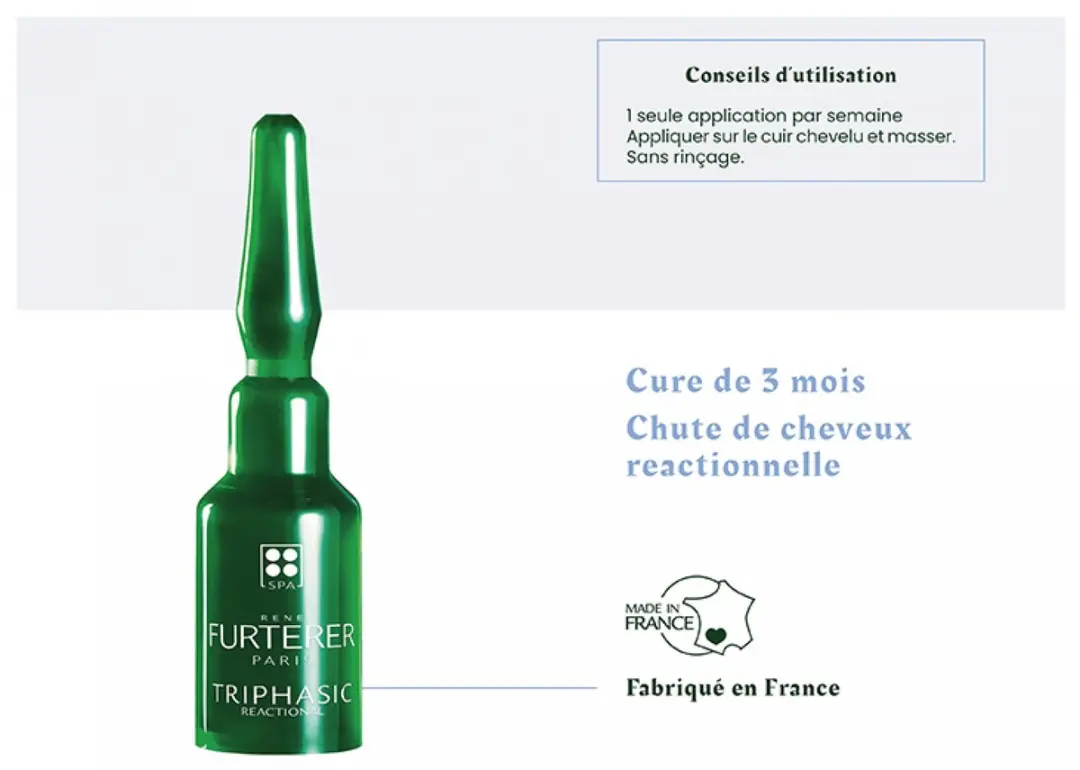 Rene Furterer Triphasic Anti-Hair Loss Treatment 12 Ampullen