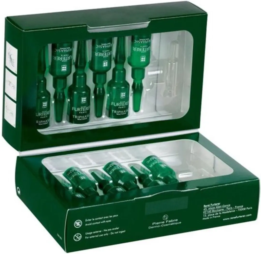 Rene Furterer Triphasic Anti-Hair Loss Treatment 12 Ampullen
