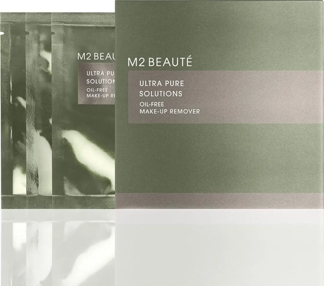 M2 Beauté Oil-Free Make-Up Remover Sachets - 14 Stuks - afbeelding 6 van 6