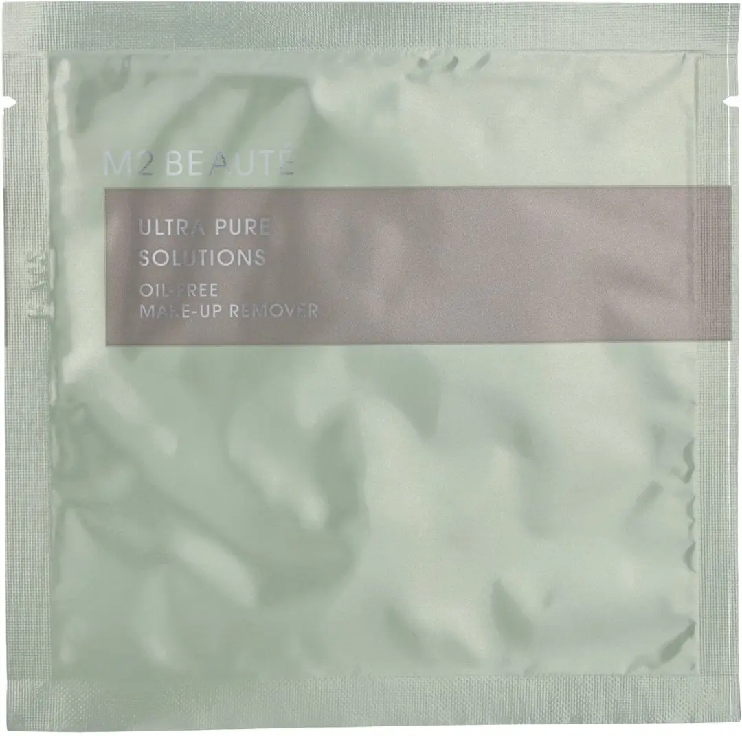 M2 Beauté Oil-Free Make-Up Remover Sachets - 14 Stuks