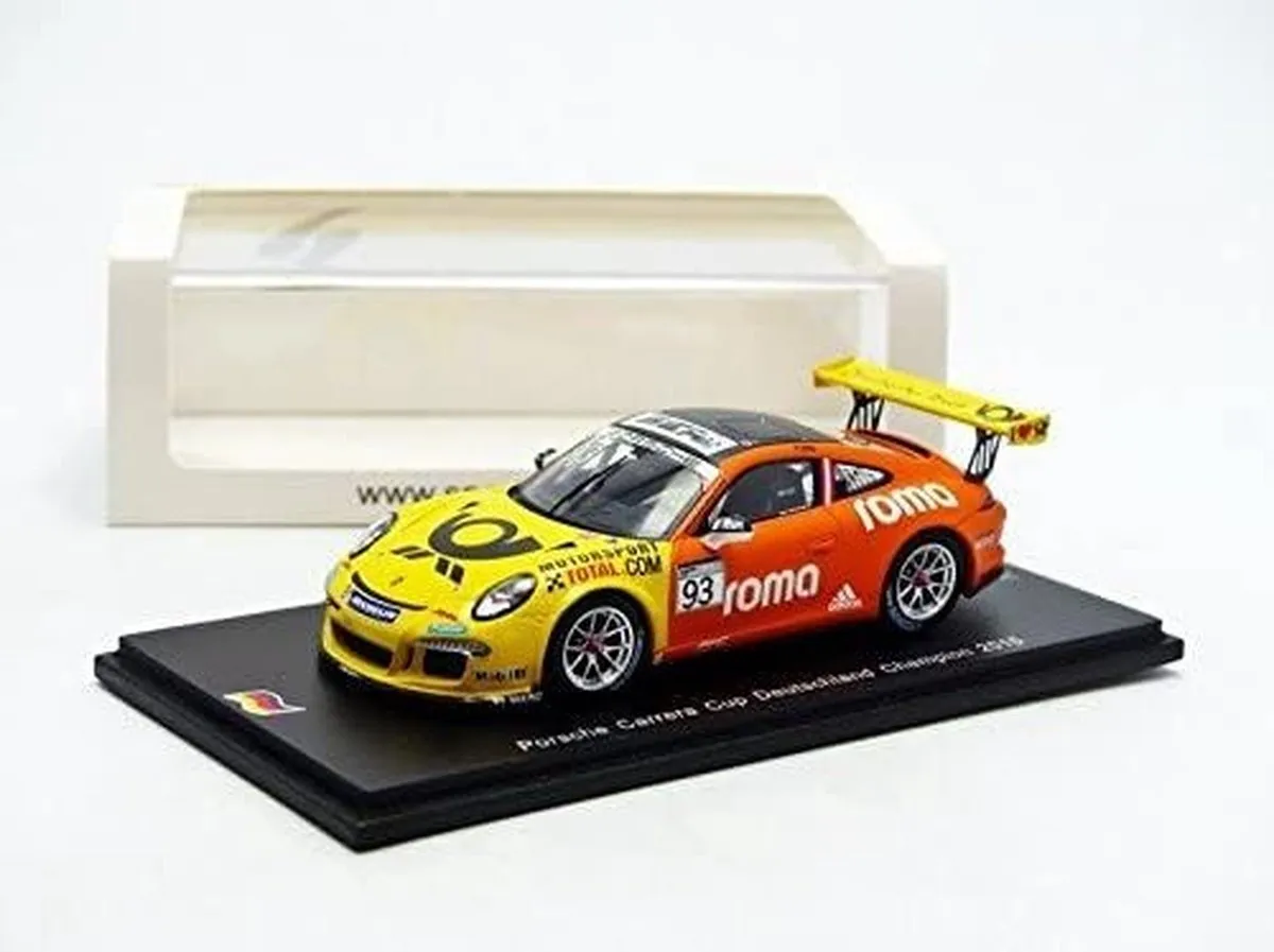 Porsche Carrera Cup Deutschland Champion 2015 - 1:43 - Spark - Oranje/Geel