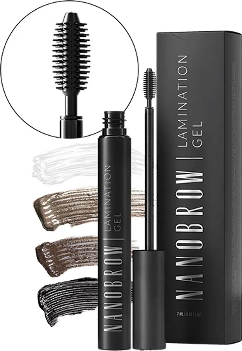 Nanobrow Black Lamination Gel 7ml