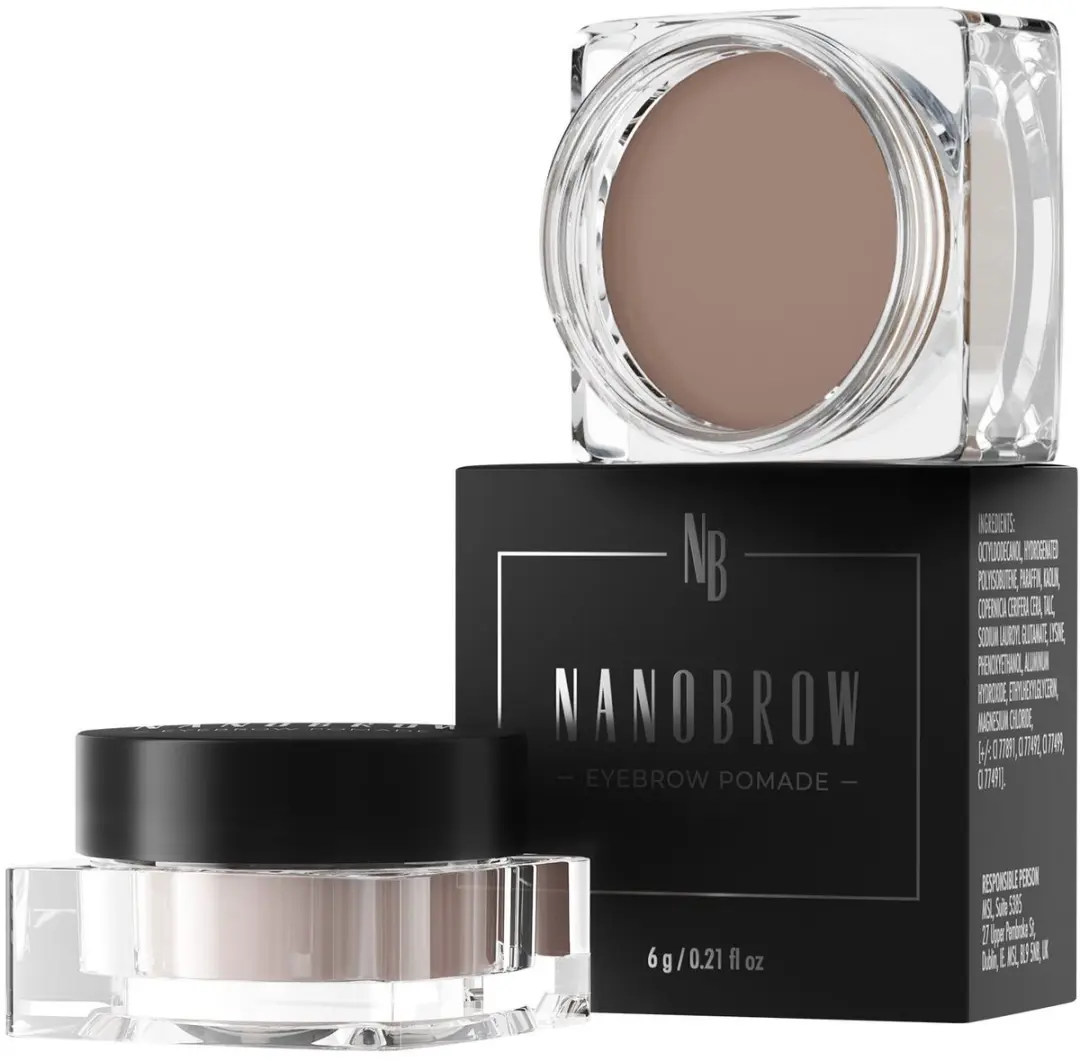 Nanobrow Medium Brown Eyebrow Pomade 6g