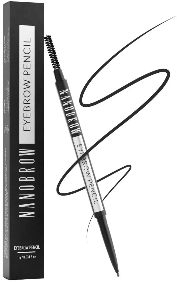 Nanobrow Espresso Wenkbrauwpotlood 1g - afbeelding 6 van 6