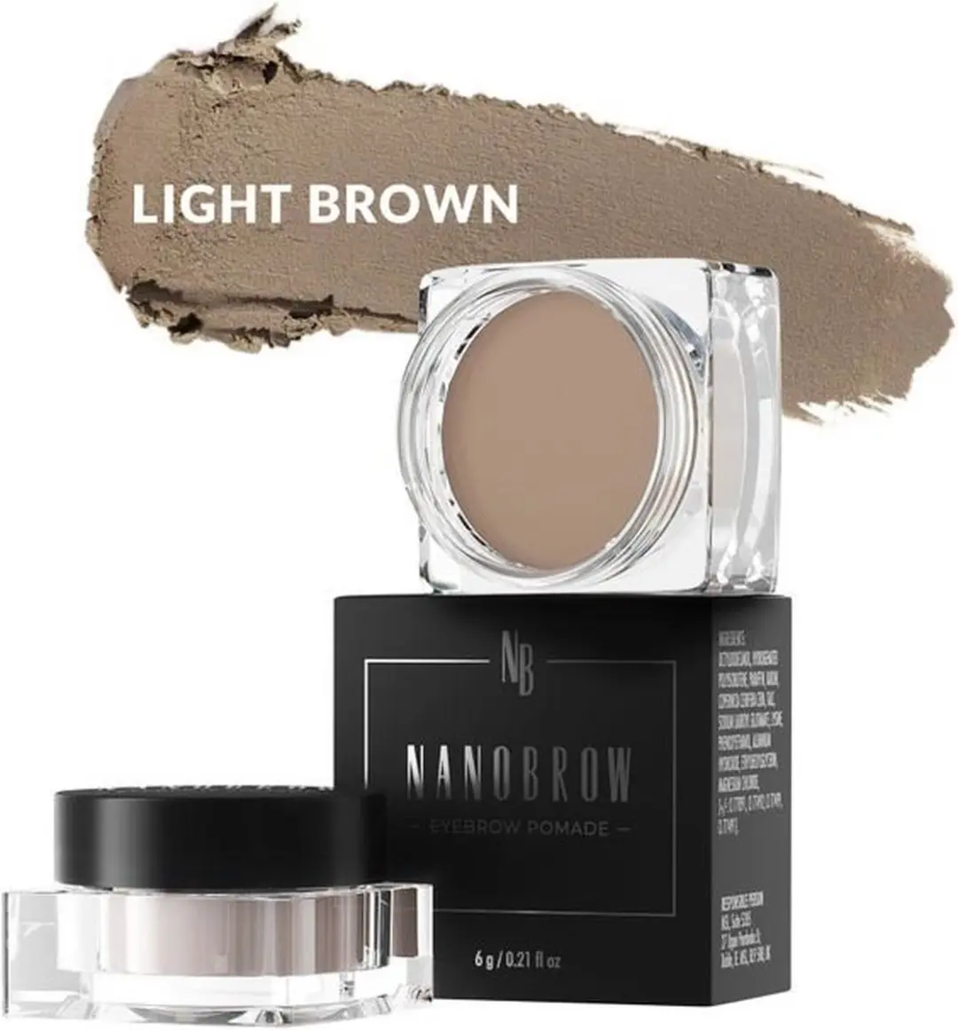Nanobrow Light Brown Eyebrow Pomade 6g