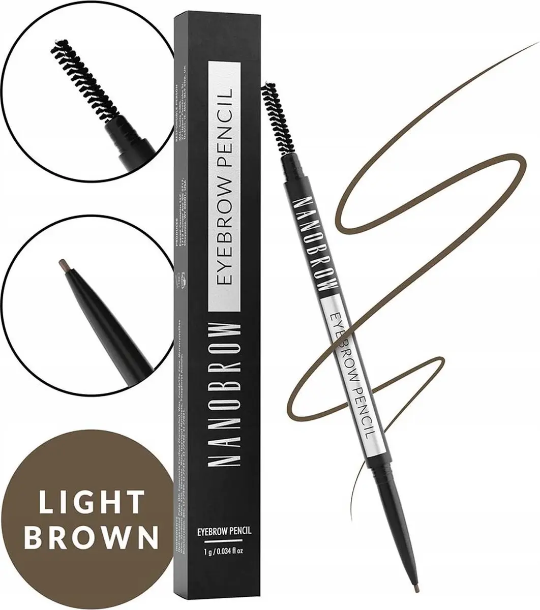 Nanobrow Light Brown Wenkbrauwpotlood 1g