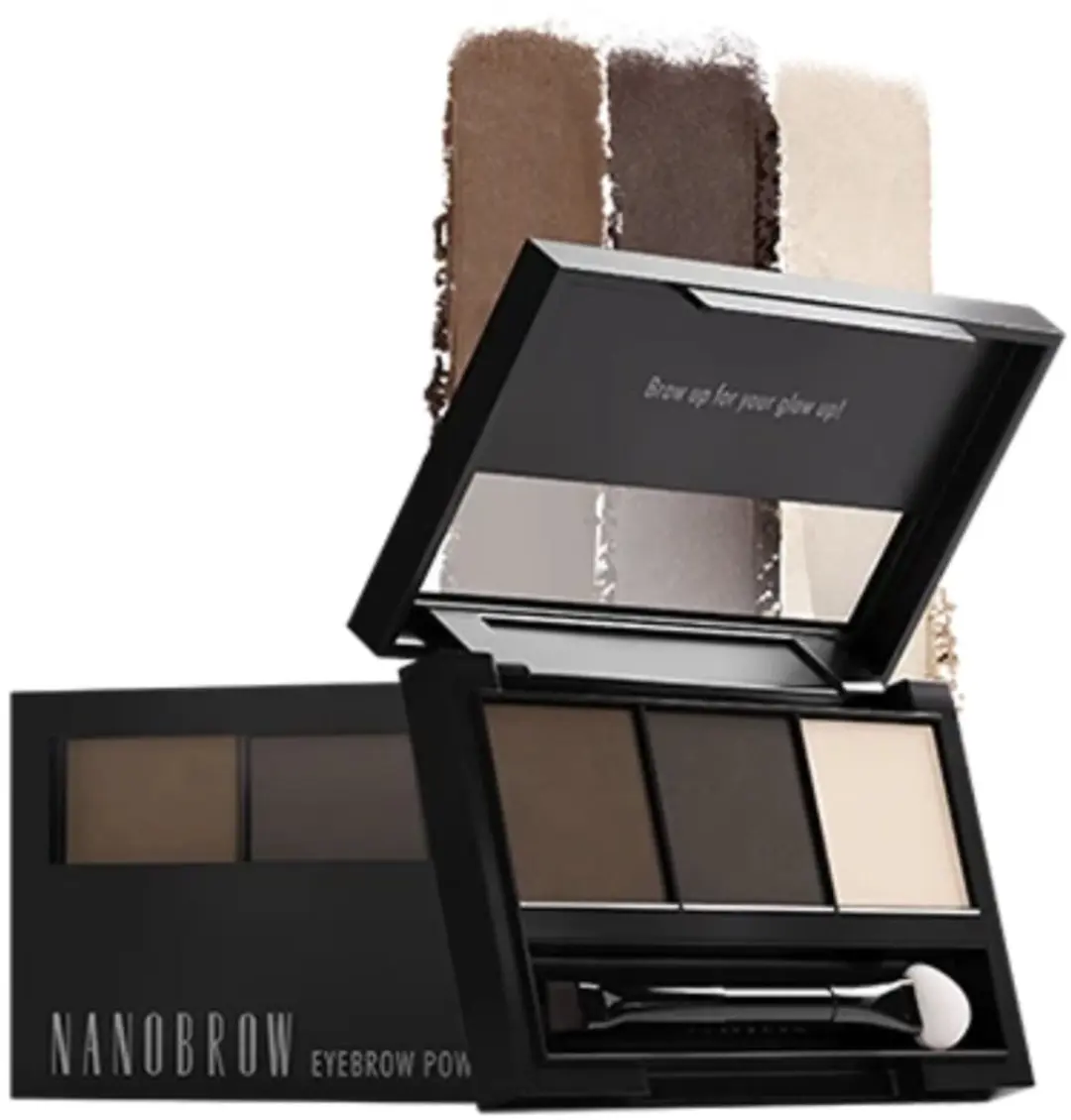 Nanobrow Eyebrow Powder Kit Dark - 4g - afbeelding 2 van 2