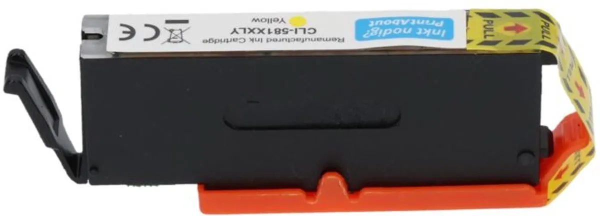PrintAbout Canon CLI-581Y Inktcartridge Geel - 14ml