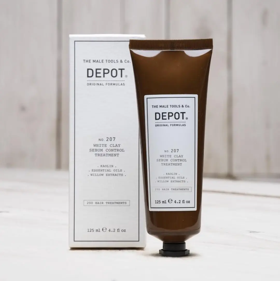 Depot 207 White Clay Sebum Control Treatment 125ml