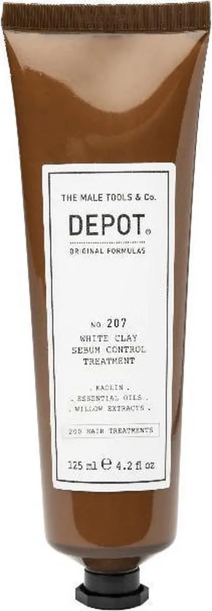 Depot 207 White Clay Sebum Control Treatment 125ml