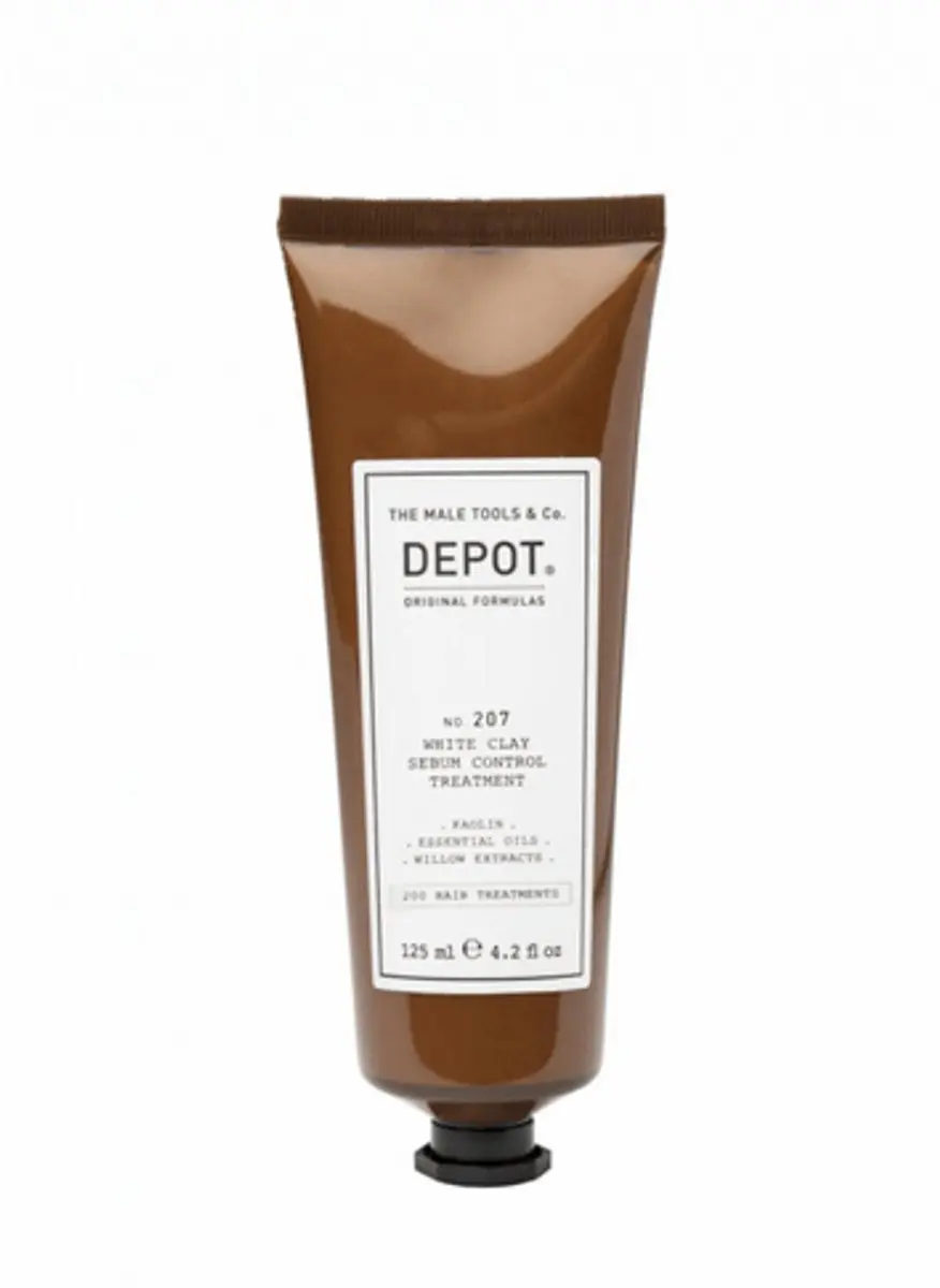 Depot 207 White Clay Sebum Control Treatment 125ml