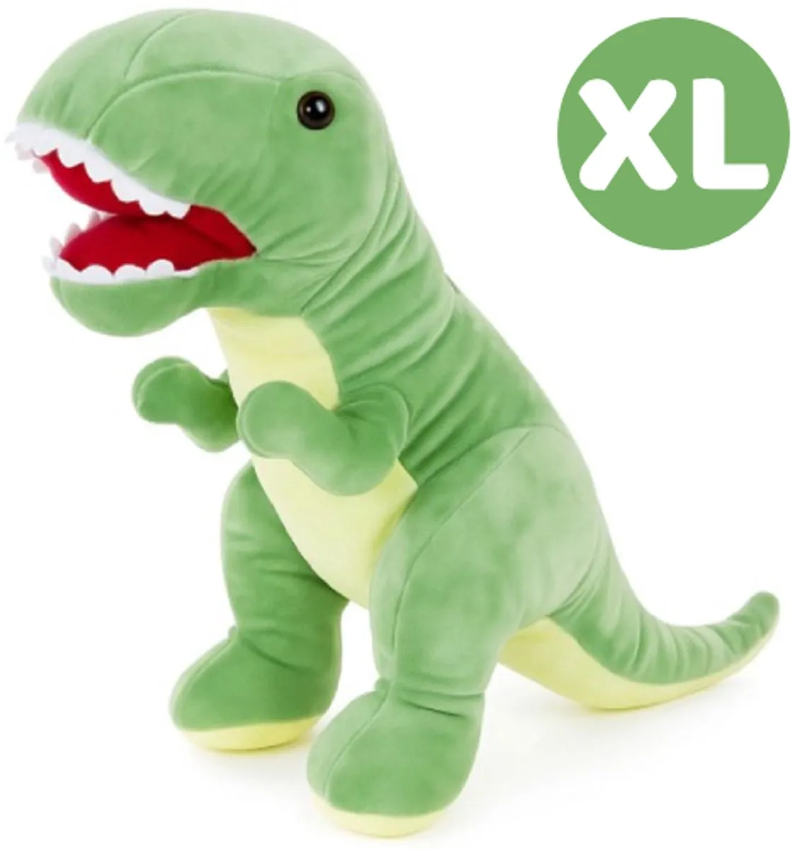Topknuffels T-Rex Pluche Knuffel 50cm - Groen