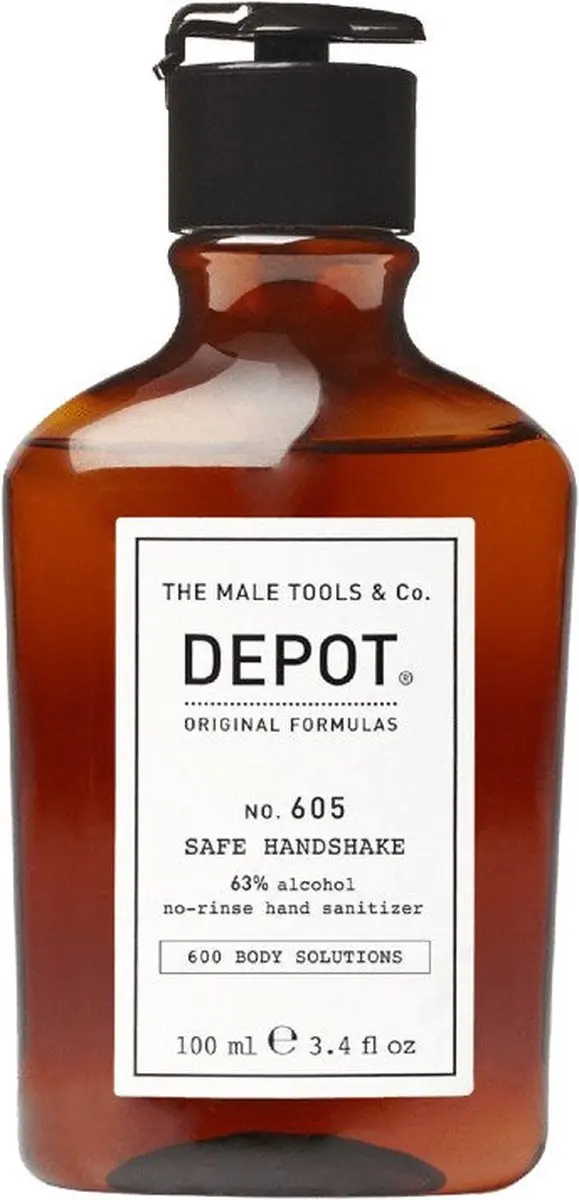 DEPOT No. 605 SAFE HAND SHAKE GEL IGIENIZZANTE MANI 500 ml