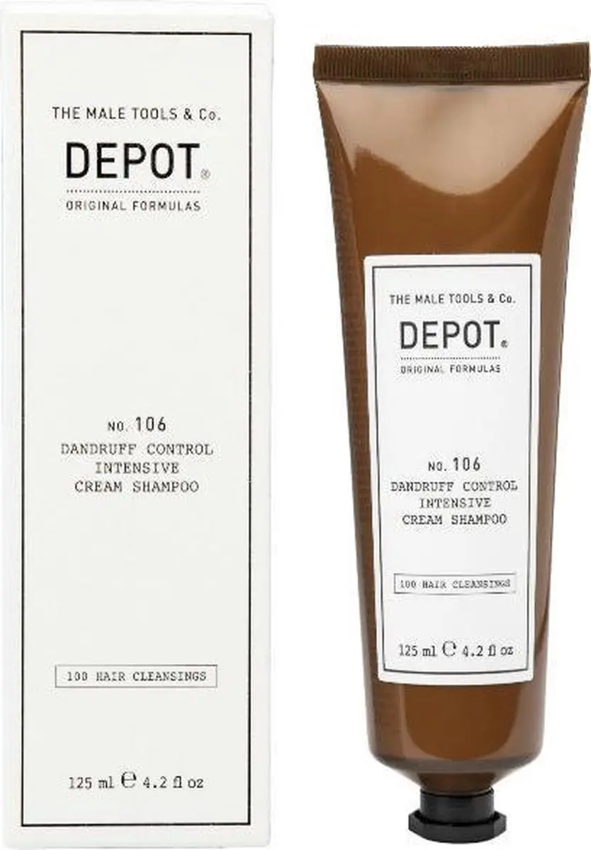 Depot 106 Dandruff Control Intensieve Cream Shampoo 125ml