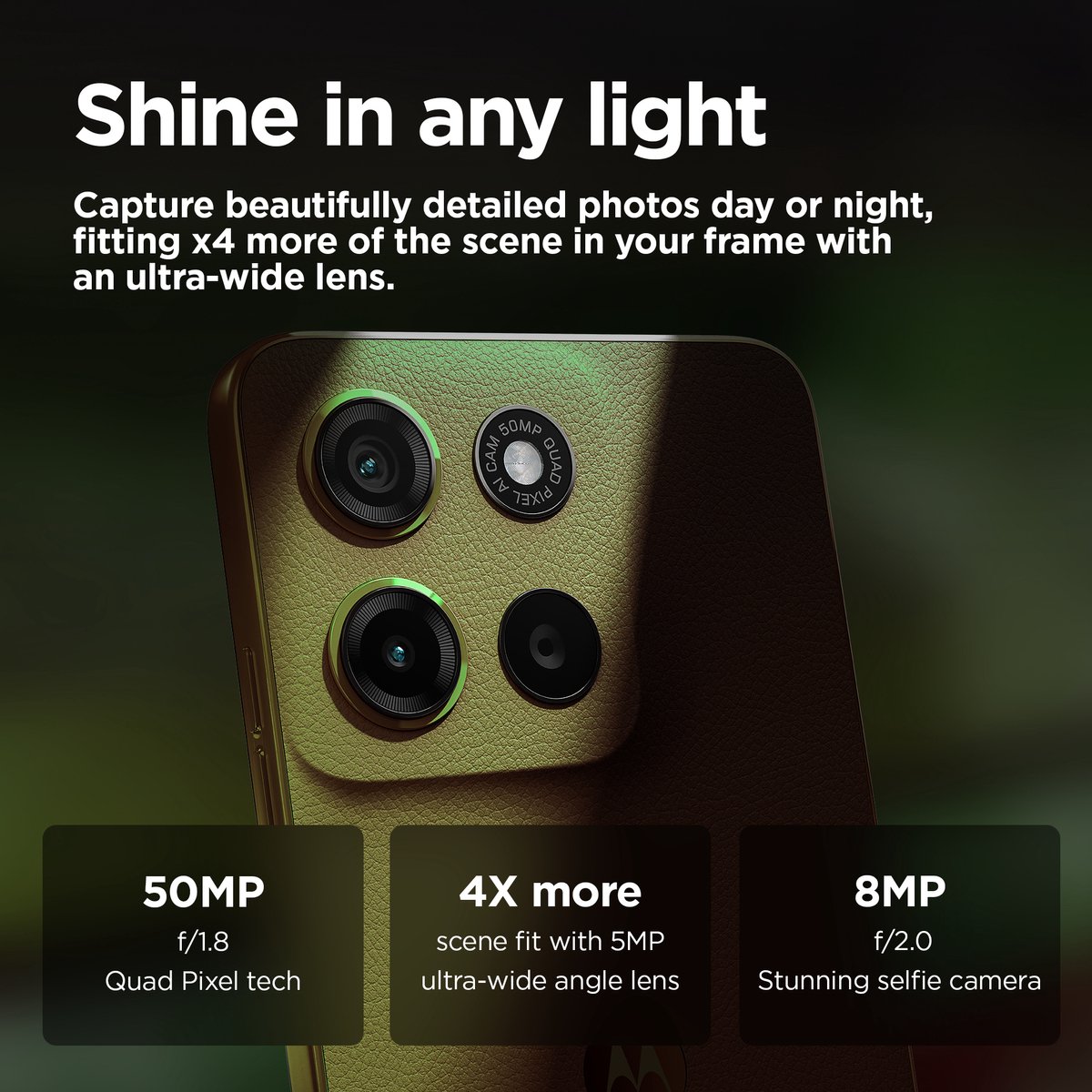 Smartphone Motorola moto g15 power 6,72" 8 GB RAM 256 GB Groen