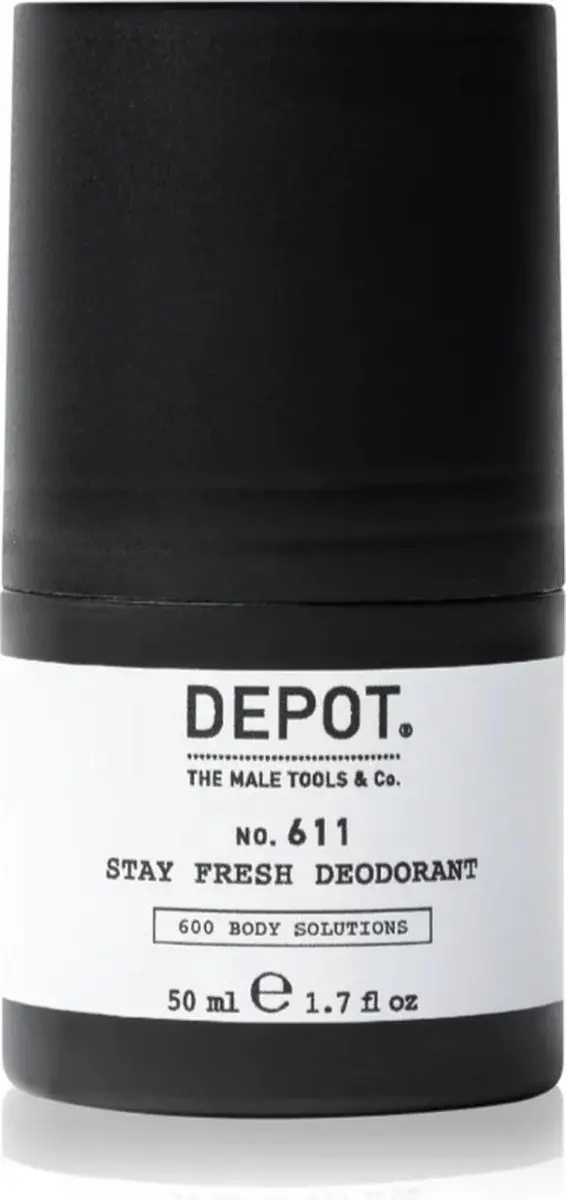 DEPOT No.611 STAY FRESH DEODORANT FRESH BLACK PEPPER 50ML