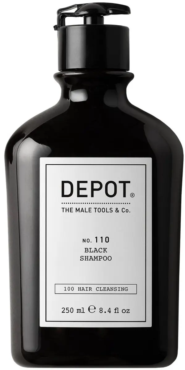DEPOT 100 HAIR CLEANSING NO. 110 BLACK SHAMPOO