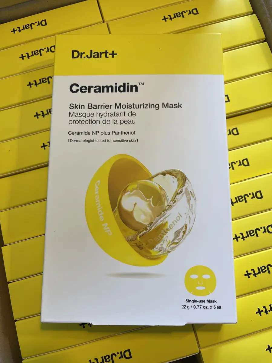 Dr.Jart Ceramidin Facial Barrier Sheet Mask Box