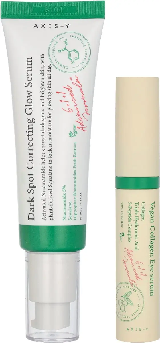 AXIS-Y Glass Skin Set - Glow & Eye Serum 60ml