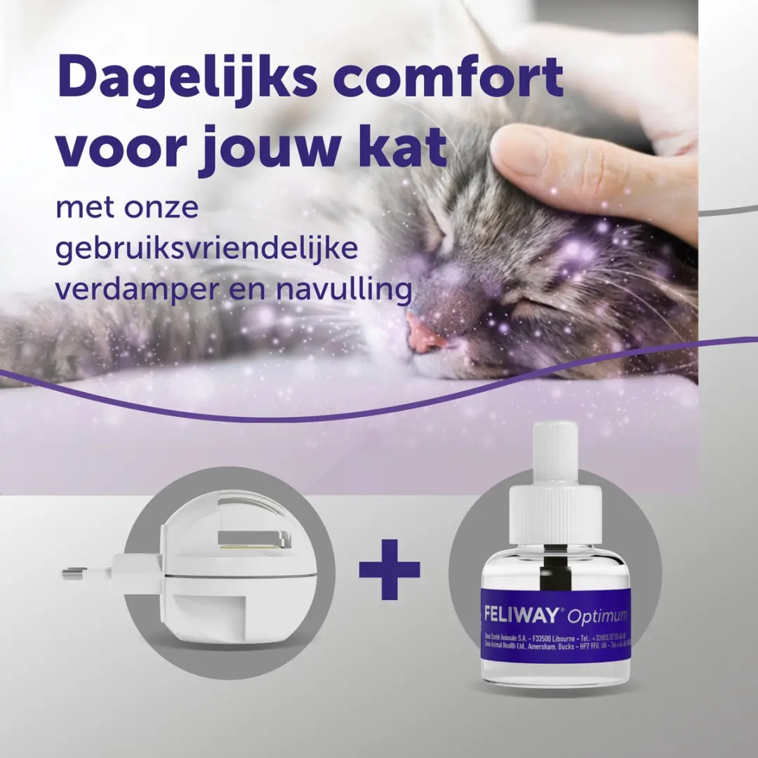 Feliway Optimum Startset - Verdamper + Flacon 48ml