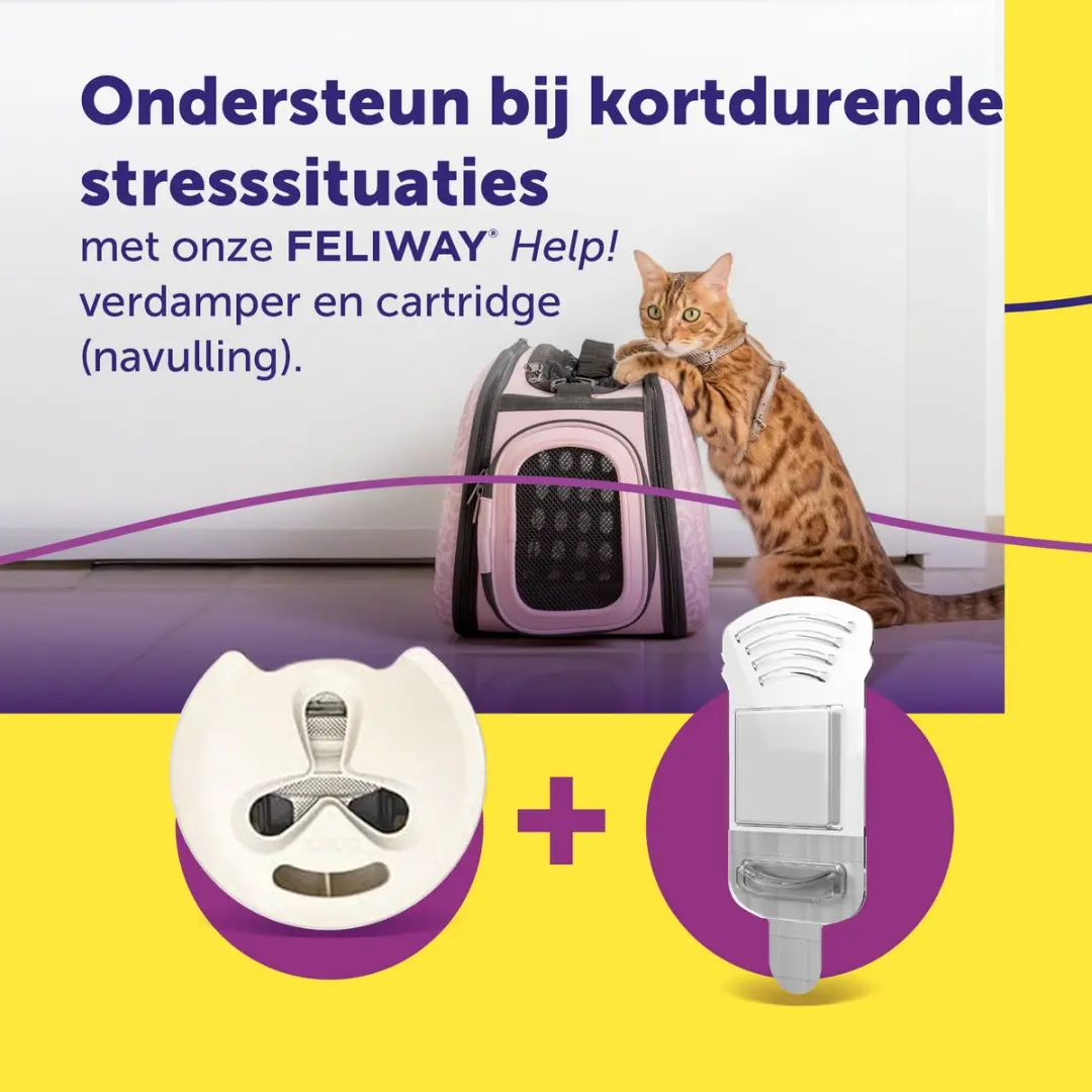Feliway Help! Verdamper + Cartridge - 7 Dagen