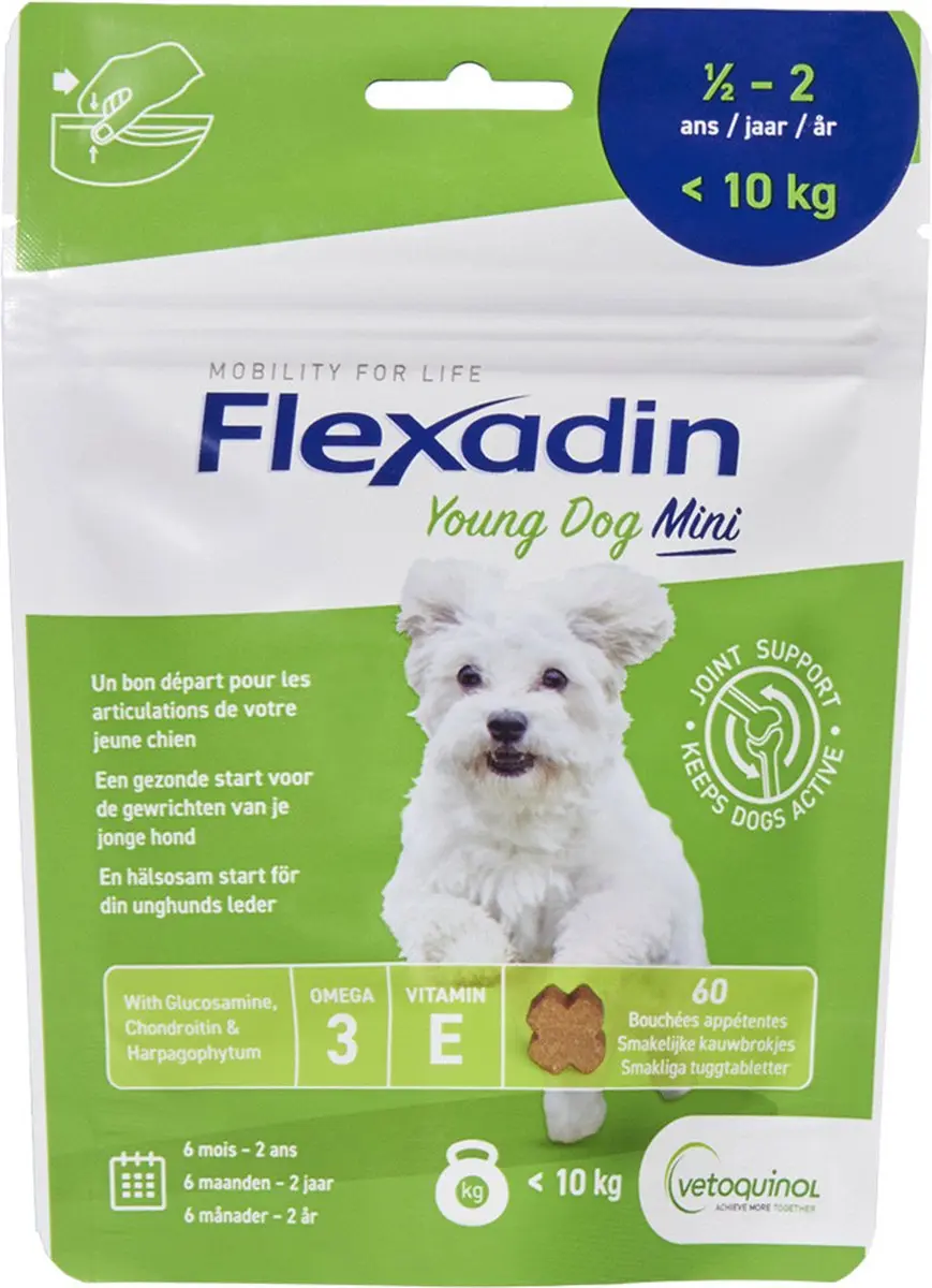 Flexadin Young Dog Mini Kauwbrokjes