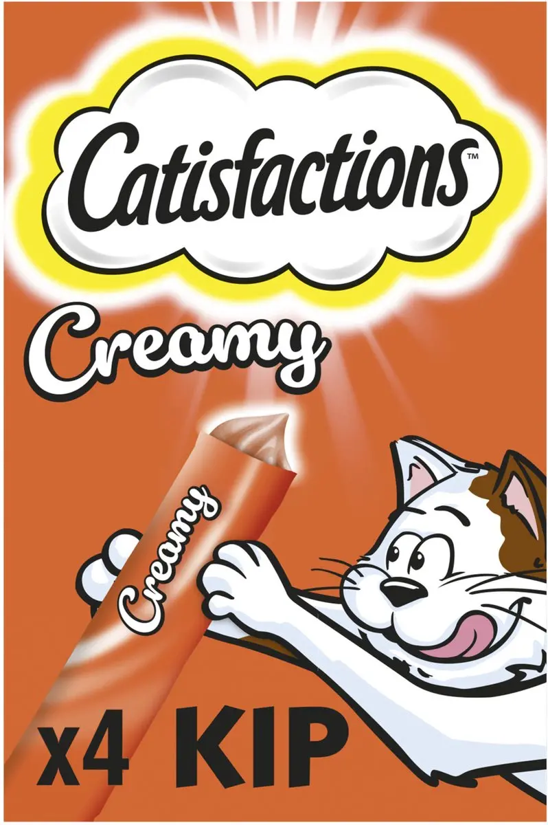 Catisfactions Creamy Kip Kattensnacks