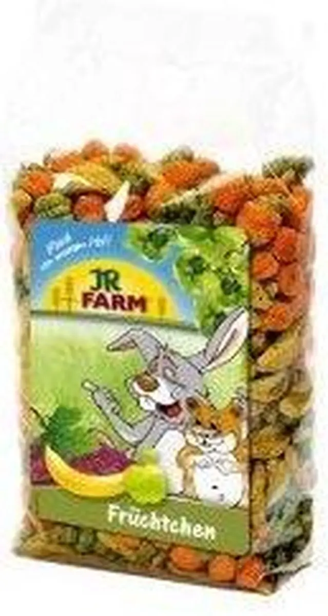 JR Farm knaagdier fruitjes 150 gram 02826
