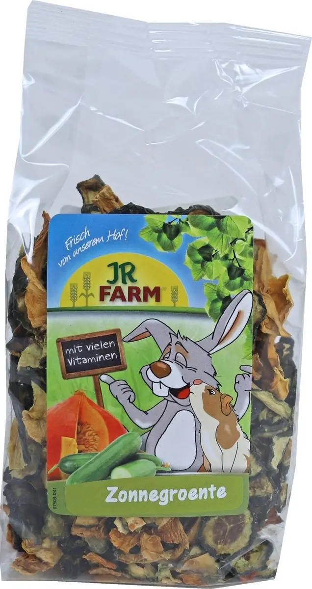 JR Farm Groente Chips Zonnegroente 80g