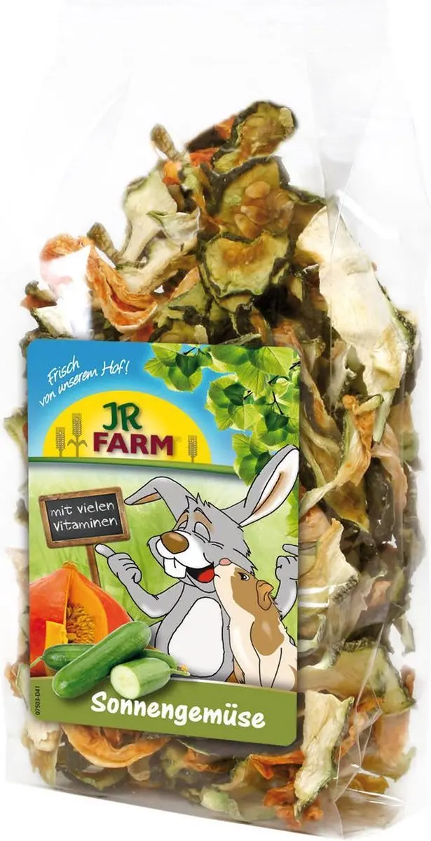 JR Farm Groente Chips Zonnegroente 80g