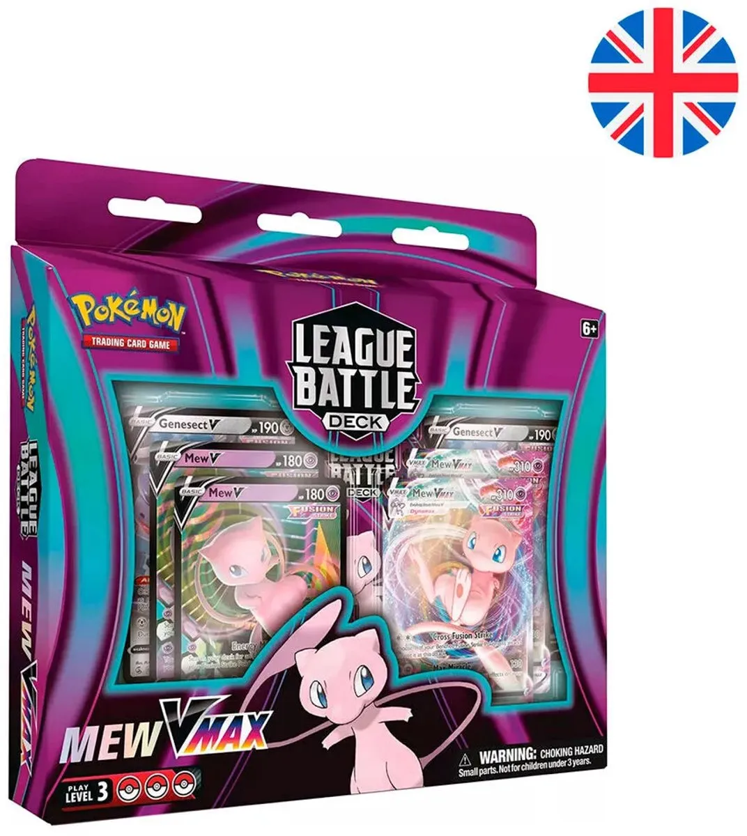 Pokémon TCG Mew VMAX League Battle Deck - 2-4 Spelers - afbeelding 5 van 5