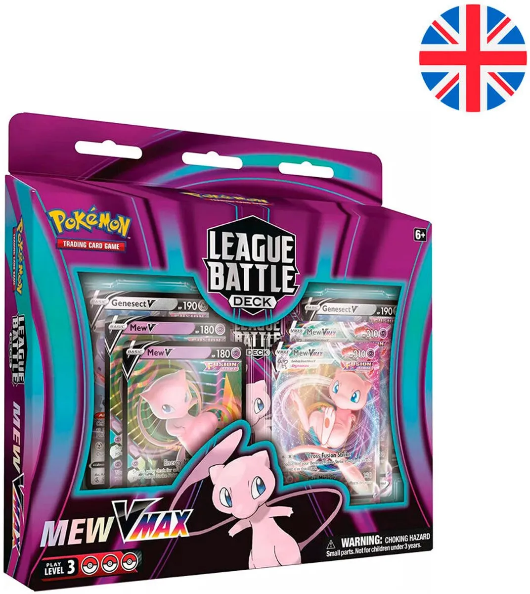 Pokémon TCG Mew VMAX League Battle Deck