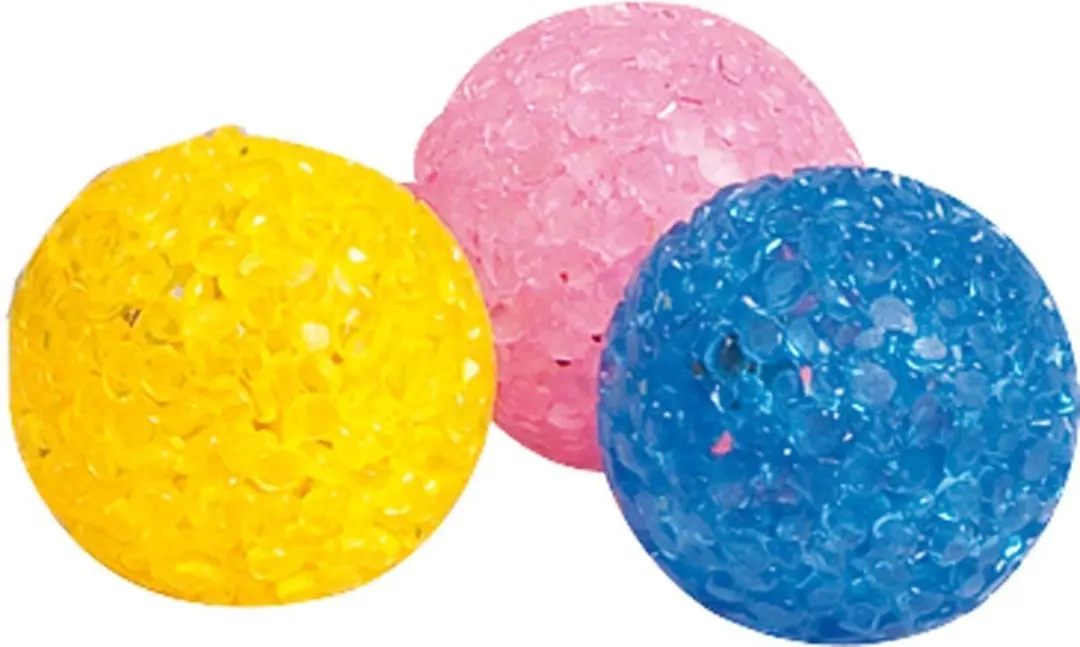 Flamingo Kattenspeelgoed Ball Glitter