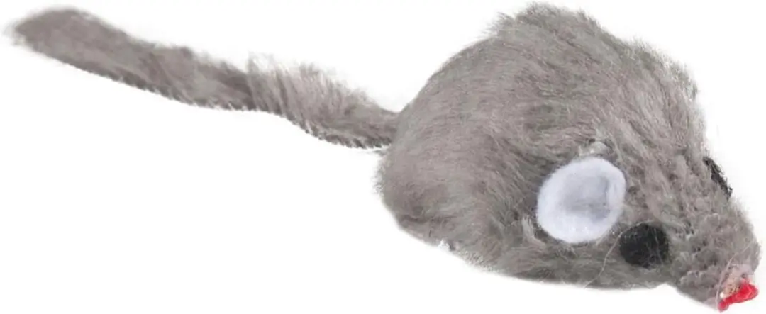 Flamingo Kattenspeelgoed Pluche Muis met Bel