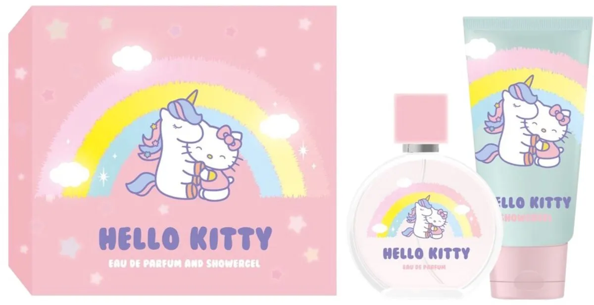 Hello Kitty Unicorn Rainbow Douchegel & Parfum 150ml