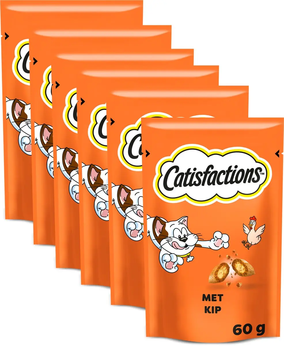 Catisfactions Kip Kattensnoepjes 360g